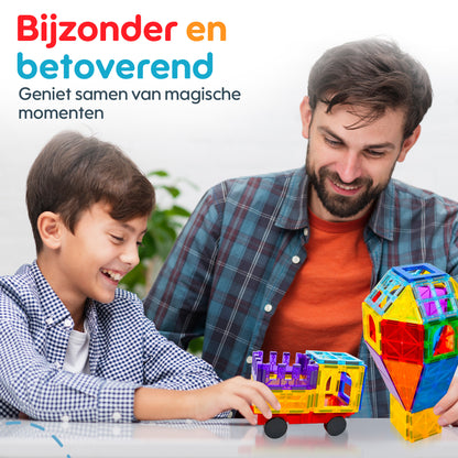 PlayMix Creative Explorer – 122-delige magnetische tegelset